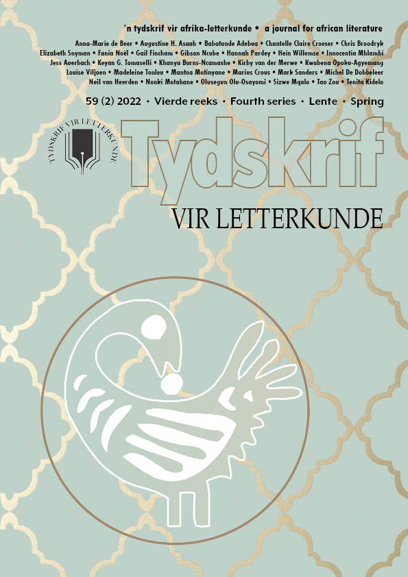 Tydskrif vir letterkunde 59.2 (2022)